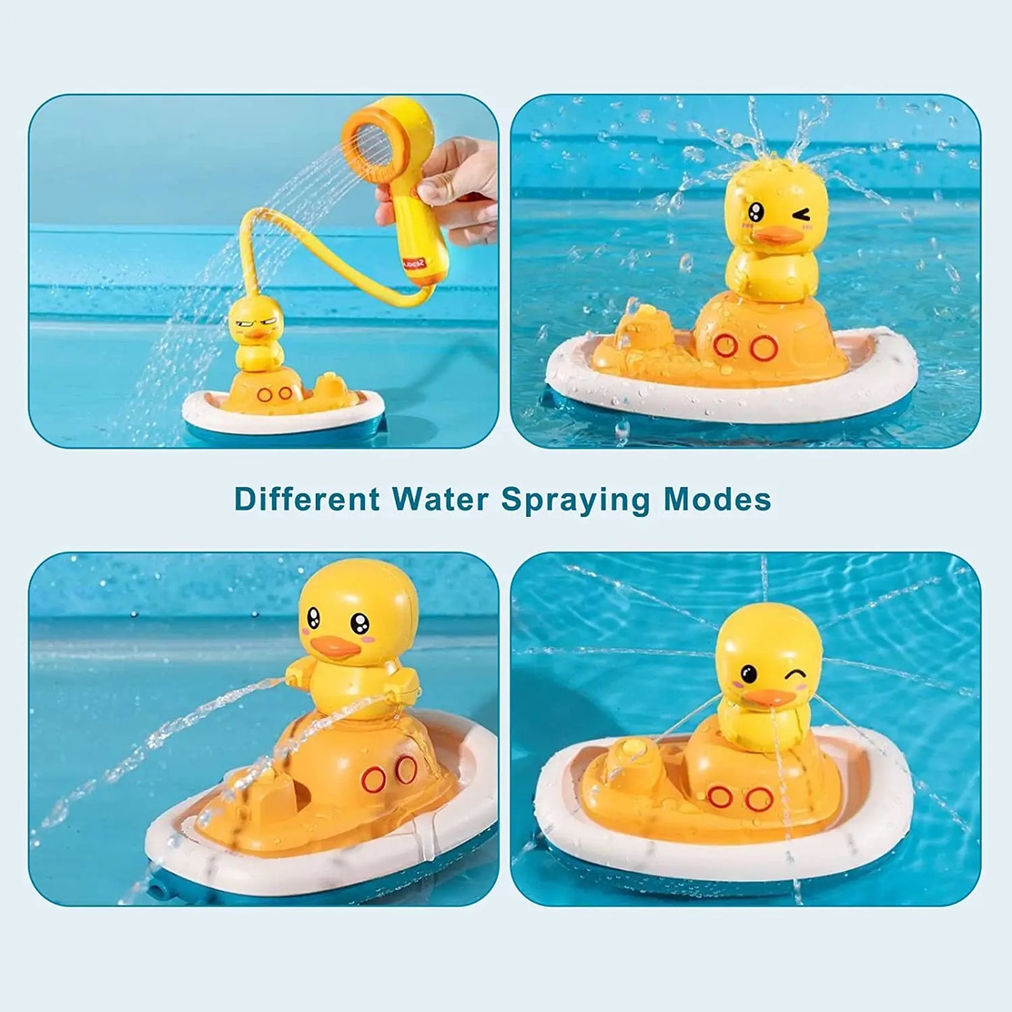 Bath Toys - Baby Shower Duck Water Spray.