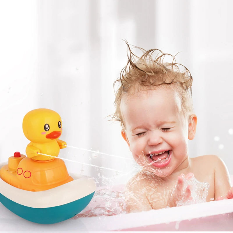 Bath Toys - Baby Shower Duck Water Spray.