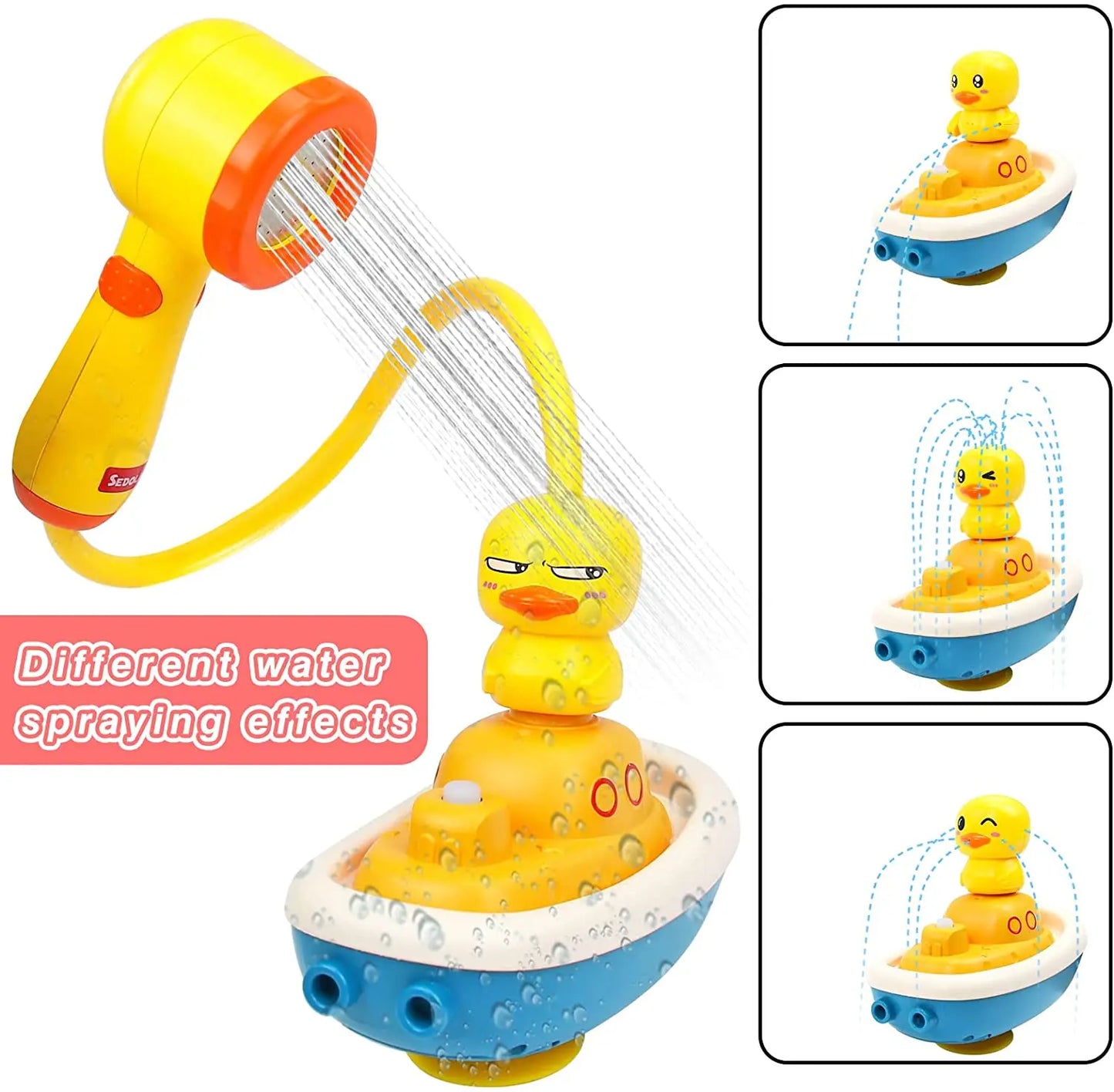 Bath Toys - Baby Shower Duck Water Spray.